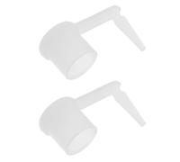 SAFIGLE 2pcs Replacement Plug for Facial Steamer Water Tank Seal with Efficient Leak Prevention and Quick Maintenance Rubber Material for Home Spa and Salon Use
