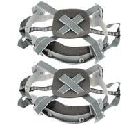 SAFIGLE 2pcs Safety Helmet Insert Liner Lightweight Hard Hat Accessories Point Button Design for Outdoor Ventilation and Bump Protection