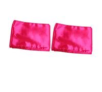 SAFIGLE 2pcs Satin Headband Wig Band for Women Non Hair Wraps Silk Scarf Headband