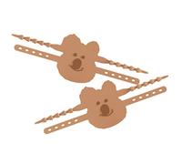 SAFIGLE 2pcs Silent Lock Case Child Safety Locks for Doors Flexible Silicone Door Latch Cover for Study Room