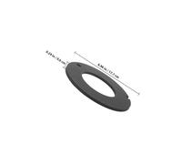 SAFIGLE 2pcs Silicone Rv Toilet Seal Rings Leak-Resistant Replacement Kit for Travel Trailer Toilets Flange Flush Ball Valve Sealing Accessory