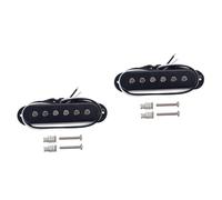SAFIGLE 2pcs Single Coil Pickup Guitar Part Electric Bass Accessory Gmba Fixed Circuit Board Easy Install