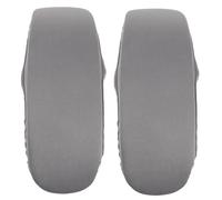 SAFIGLE 2pcs Stretch Computer Chair Slipcover Armrest Cushion for Chair Armrest Covers for Office Computer Cover Ergonomic Cushion Arm Rest for Desk Grey