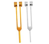 SAFIGLE 2pcs Tuning Forks for Ear Cleaning Nerve Sensory Testing Tools Ergonomic Design and Lightweight for Adults Elegant and Practical Ear Supplies