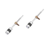 SAFIGLE 2pcs Violin Screw Metal Bow Screw Stringed Instruments Accessory Replacement for Musical Instrument for Rod and Violin Fittings Parts