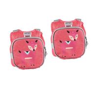 SAFIGLE 2pcs Walking Harness for Toddlers Boys and Girls Safety Harness Boy Girl Leash Wrist Link Traction Rope Lost Belt Deer Reflective Tape