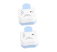 SAFIGLE 2pcs Way Corner Rounder Punch Lightweight Paper Puncher for Scrapbooking Card Making Photo Corners Business Cards Craft Tool