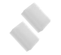 SAFIGLE 2pcs Wilbarger Brush Surgical Scrub Bristles Defensiveness Brush for Integration Calming Tool with Deep Pressure for Autism and Processing