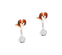 SAFIGLE 2sets Cute Little Dog Pocket Watch Lightweight Nursing Chest Watch Safety Clip for Doctors and Medical Staff Accurate Timekeeping and Dial Design
