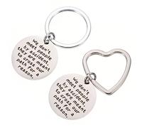 SAFIGLE 2sets Heavy Duty Key Ring Pendants Keychain Charms Keyring Chain for Retirement Bag Supplies 2pcs*2