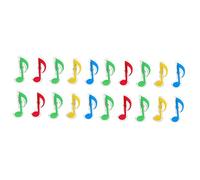 SAFIGLE 2sets Music Score Clips Curly Book Clips Sheet Music Holders Piano Note Holders Novelty Paperclips 10pcs*2