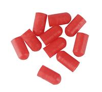 SAFIGLE 2sets Silicone Drumstick Silent Tips Mute Drum Stick Protectors Covers for Practice 10pcs*2