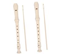 SAFIGLE 2sets Soprano Recorder for Boys and Girls Abs Music Instrument for Beginners Safe and Educational Toy Includes Cleaning Rod for Easy Maintenance