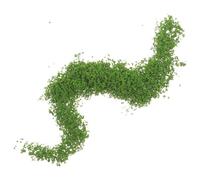 SAFIGLE 3 Packs 60G Green Sponge Tree Powder for DIY Scenic Basing, Artificial Moss Scatter Grass Dressing Material for Model Landscape and Garden Miniature Decor