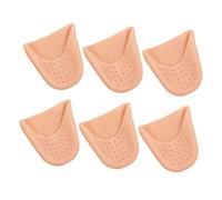SAFIGLE 3 Pairs Breathable Ballet Toe Covers with Design Sebs Material Comfortable Guards for Foot Cushion Relief and Shoe Suitable for Dancing and Casual Wear