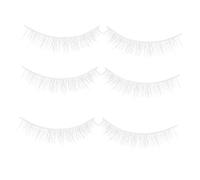 SAFIGLE 3 Pairs False Eyelashes Eyelash Extensions Individual Lashes False Lash Color Fake Eyelash Strip Half Faux Strips Fake Eye Chemical Fiber