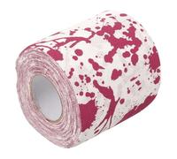 SAFIGLE 3 Rolls Unique Halloween Bloodstain Toilet Paper Roll for Bathroom Decor Soft Colored Tissue with Scary Printed Design Practical and Decorative for Haunted House Parties and