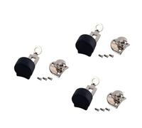 SAFIGLE 3 Sets Clarinet Thumb Rest Pad Replacement Kit Clarinet Repair Parts (thumb Rests Screws)