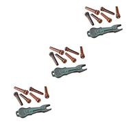 SAFIGLE 3 Sets Guitar Pins Puller Tool for Bridge Pin Removal Practical Guitar Accessories for String Changing Tuning