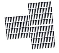 SAFIGLE 300pcs Guitar Bridge String Pegs for Acoustic Guitars Lightweight Replacement Accessories Compatible Standard Models Black Color