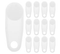 SAFIGLE 30pcs Curtain Track Gliders Smooth Rolling Curtain Wheels for Drapes Sheer Valances Shower Multi-purpose Pulley Fittings Compatible with Rails