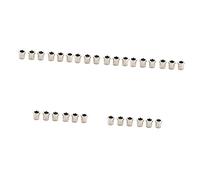 SAFIGLE 30pcs Diy Guitar Repair String Ferrules Bridge String Retainer for Electric Guitars