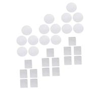 SAFIGLE 30pcs Empty Eyeshadow Box Diy Eyeshadow Magnet Palette Metal Adhesive Stickers Stickers