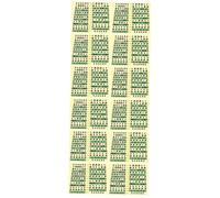 SAFIGLE 30pcs Guitar Fretboard Sticker Map for Learning Chords Fretboard Labels Sticker for Acoustic Electric Guitar Easy Install Remove