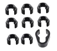 SAFIGLE 30pcs Microphone Cable Holders Mic Cable Clips Flexible Mic Clamps for Tidy Tidy for Lapel Xlr