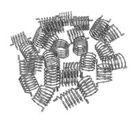 SAFIGLE 30pcs Military Diorama Roadblocks Plastic Miniature Barbed Wire Perimeter Defense Accessories Silver for Tabletop War Game Terrain Scatter