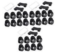 SAFIGLE 30pcs Percussion Instrument Stick Tongue Drum Mallet Bracket and Finger Pick Easy to Store and Carry for Adults