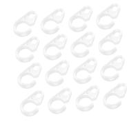 SAFIGLE 30pcs Plastic Curtain Clips with Rings for Wood and Metal Curtain Rods Easy Install and Remove Pinch Pleat Hooks Invisible Design for Secure and Even Home Decor Drapery Hanging