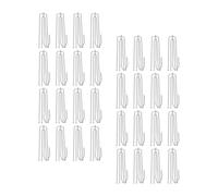 SAFIGLE 30pcs Stainless Steel Curtain Hooks Pleater Clips Replacement for Drapery Window Shower Curtains Hanging Hardware