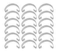 SAFIGLE 30pcs Thickened Steel Cage Clips Anti-slip Door Hooks for Chicken Quail Cages Poultry Farming Gate Latches for Breeding Hatching and Transport