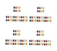SAFIGLE 32pcs Japanese Amulet Blessing Bag Mixed Style Charms for Luck and Feng Shui Decor Lightweight Festive Omamori Sachets for Home Travel