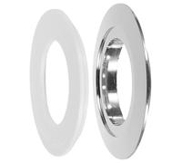 SAFIGLE 38mm to 58mm Toilet Tank Button Conversion Kit, Push Button Adapter for Bathroom Cistern, Plastic Material with Precise Installation, Environmental Consciousness, Suitable