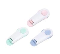 SAFIGLE 3pcs Adhesive Safety Lock Safety Latch Lock for Cabinet Fridge Childproofing Kitchen Random Style