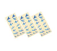 SAFIGLE 3pcs Bird Shape Self-adhesive Sticker Electric Guitar Fretboard Sticker Decorative Guitar Guard Patch for Diy Accessories