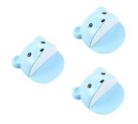 SAFIGLE 3pcs Cartoon Bear Proofing Furniture Anchors Wall Anchor Protect Boy Girl Pets Furniture Tip Kit