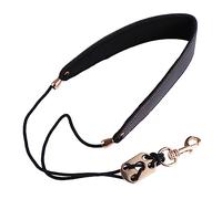 SAFIGLE 3pcs Comfortable Saxophone Neck Harness Metal Snap Fits Alto Tenor Soprano Sax Easy to Use