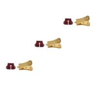 SAFIGLE 3pcs Erhu Mute Fiddle Mute Sourdine Tools Erhu Fittings Accessories Non-deformation Wear-resistant for Practice