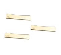 SAFIGLE 3pcs Golden Guitar Fret Press Insert Tool for Luthiers Radius Accessory Accurate Fretting for Electric Acoustic Guitars Bass