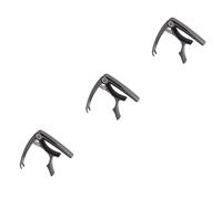 SAFIGLE 3pcs Guitar Tuner Clip Capo for Acoustic/electric Banjo Ukulele Mandolin Protects Fretboard Strings