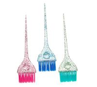 SAFIGLE 3pcs Hair Coloring Brush Hair Dye Tool for Applying Crazy Root Touch up Blonde Material