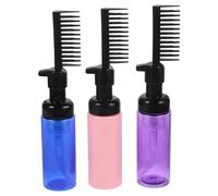 SAFIGLE 3pcs Hair Dyeing Bottles Detachable Salon Applicator Bottles for Even Hair Coloring for Professional Results