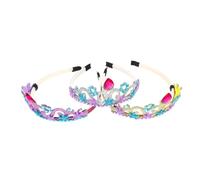 SAFIGLE 3pcs Hair Hoops for Little Durable Ocean Themed Tiara Headdress Props for Birthday Parties Dress Up and Photo Activities