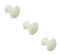 SAFIGLE 3pcs Jade Facial Massage Tool Mushroom Shape Face Massager for Adults Natural Scraping for Spa Relaxation Present for Self Care and Emotional Connection
