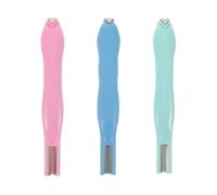 SAFIGLE 3pcs Magnetic Nail Tool for Cat Eye Gel Polish Heart-shaped Rounded Cylinder Strip Design for DIY Manicure and Salon Use