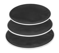 SAFIGLE 3pcs Mesh Silent Drum Double Layer Mute Replacement for Drums Sturdy Noise Reduction Design Practical for Practice and Performance