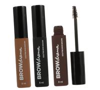 SAFIGLE 3pcs Natural Eyebrow Tint Brow Dye Shaper Eyebrow Gel Easy Application Colors